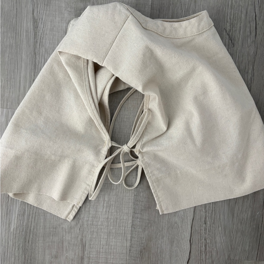 Commense Beige Two-Piece Jumpsuit Set - Picture 5 of 6